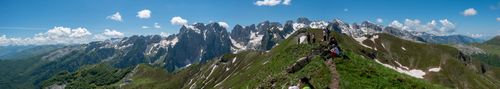 Free Prokletije panorama Stock Photo
