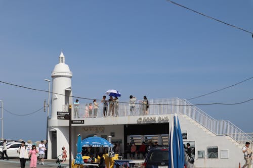 White Lighthouse of Twin Lighthouse at Cheongsapo Station