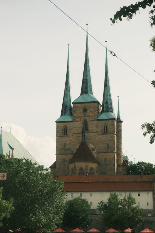 Saint Severi Church in Erfurt in Germany