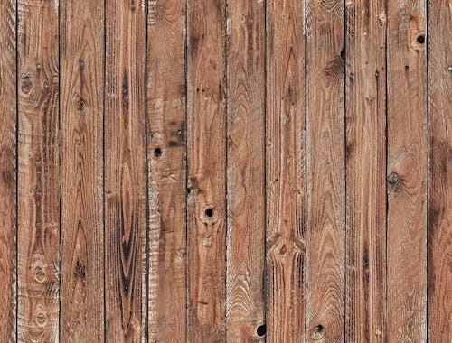 Wooden Planks on Fence