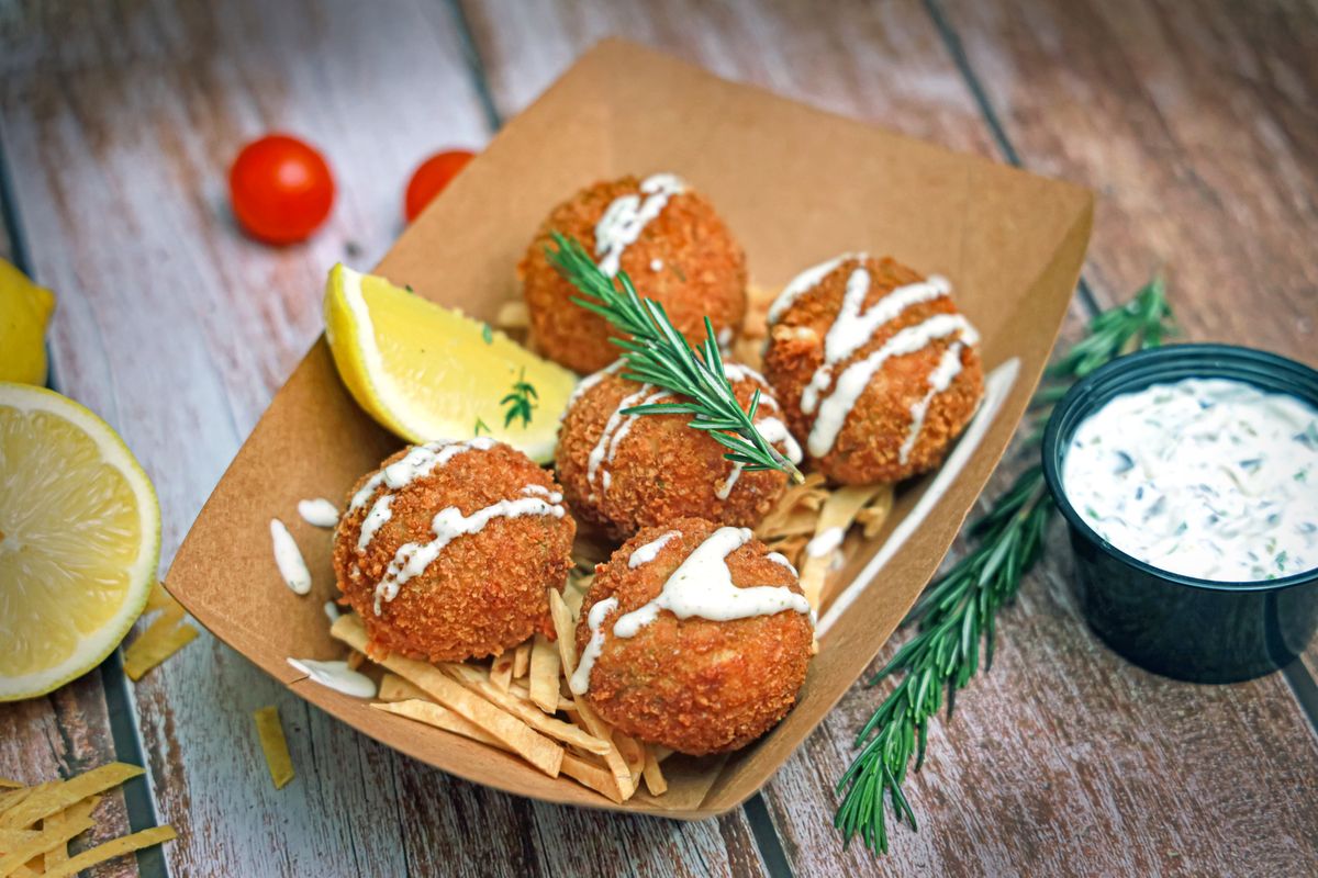 Crispy Crab Cake Bites