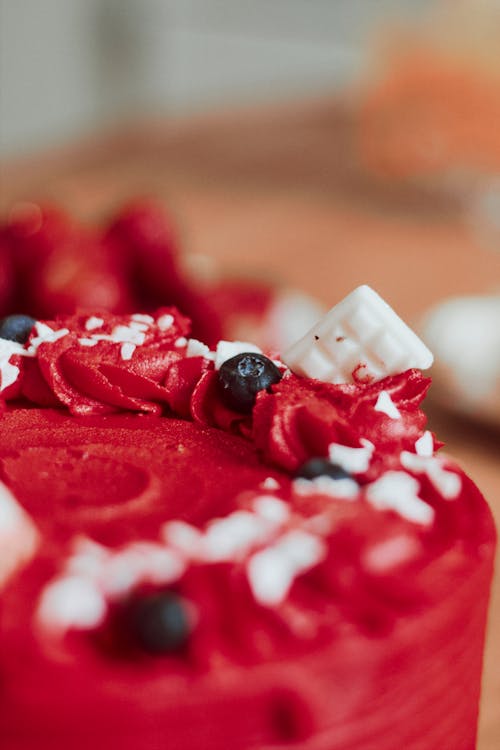 Gratis stockfoto met cake, detailopname, fruit