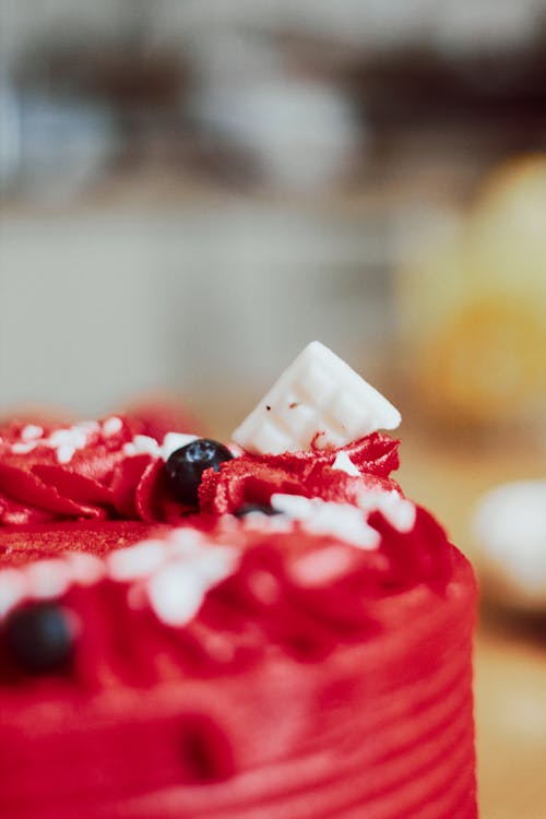 Gratis stockfoto met cake, detailopname, fruit