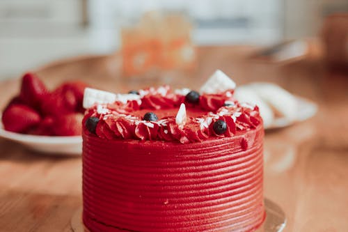 Gratis stockfoto met cake, detailopname, fruit