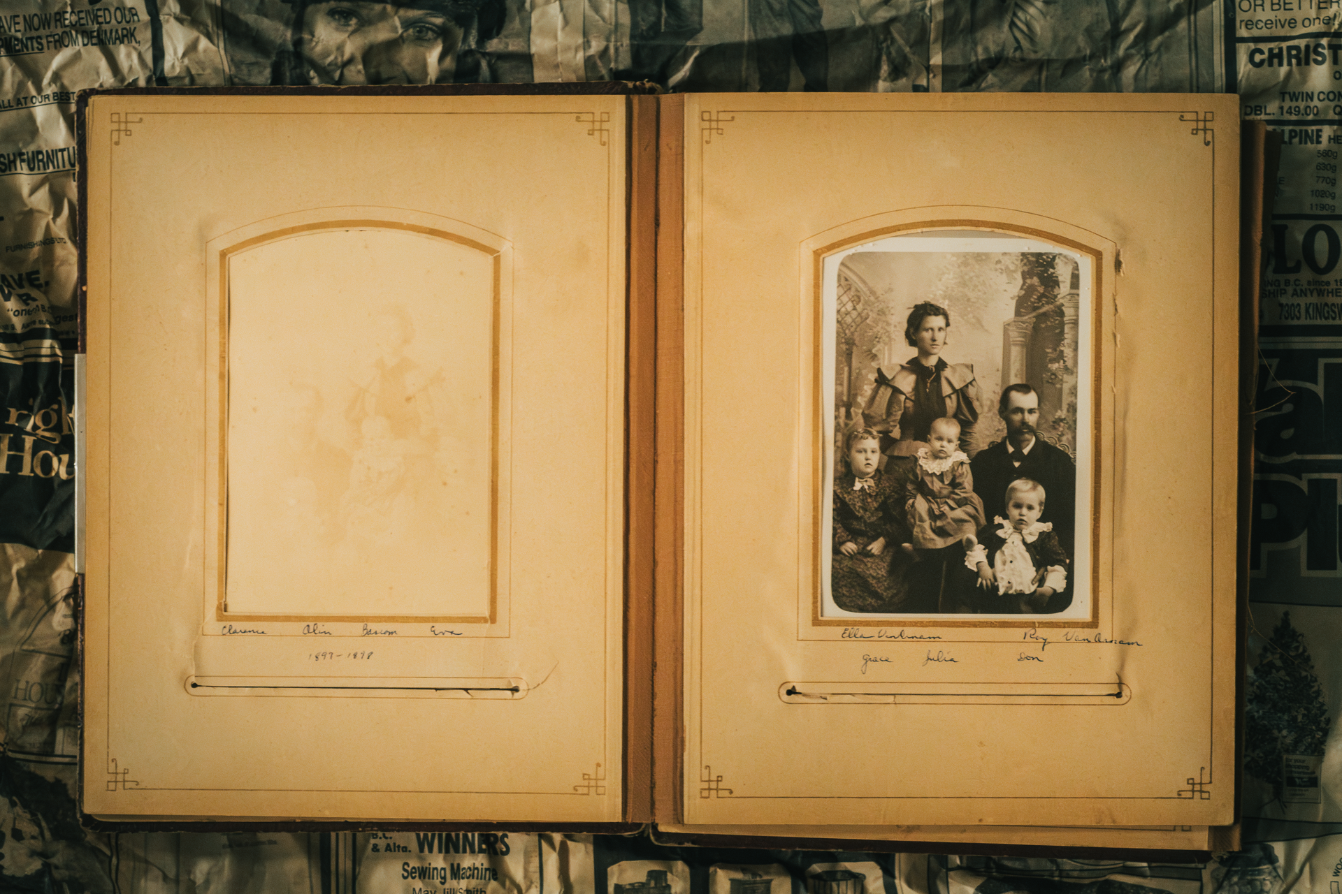 Old Photo in an Album