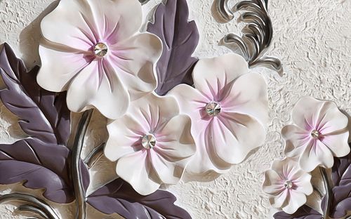Free 3d floral background Stock Photo