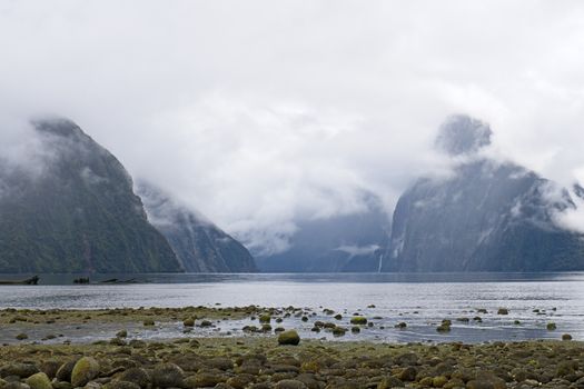 Milford Sound by helicopter — New Zealand — Queenstown