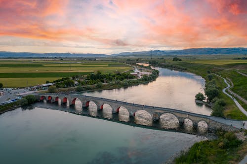 Fotos de stock gratuitas de campo, foto con dron, llanuras