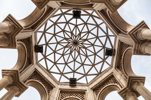 Ornamented Glass Ceiling