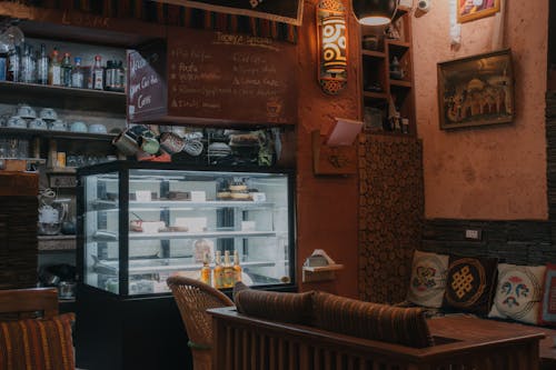 Food Display in Bar