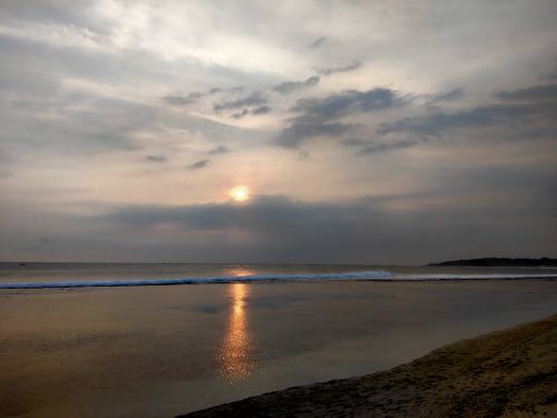 Free Sunset Ujung Genteng Stock Photo