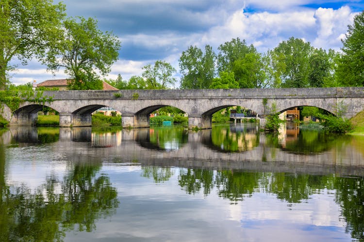 Stone Bridge By The River