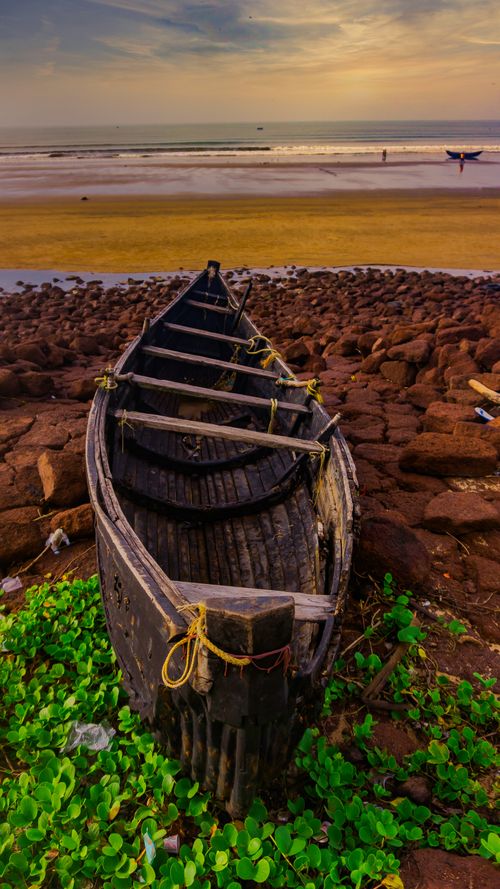 Free stock photo of beach, boat, fishing Stock Photo