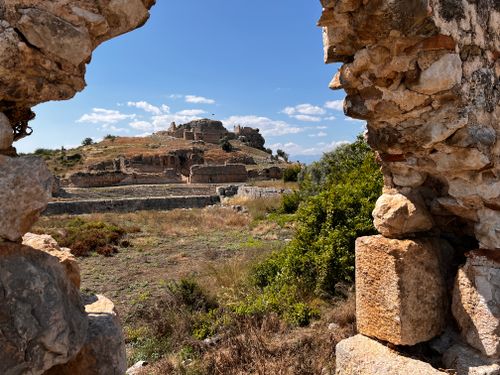 Free stock photo of ancient, beautiful scenery, clouds Stock Photo