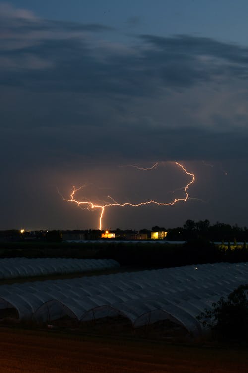 Free stock photo of lightning
