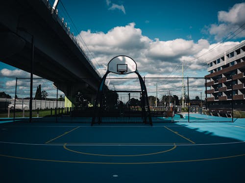 Basketball Court near Viaduct