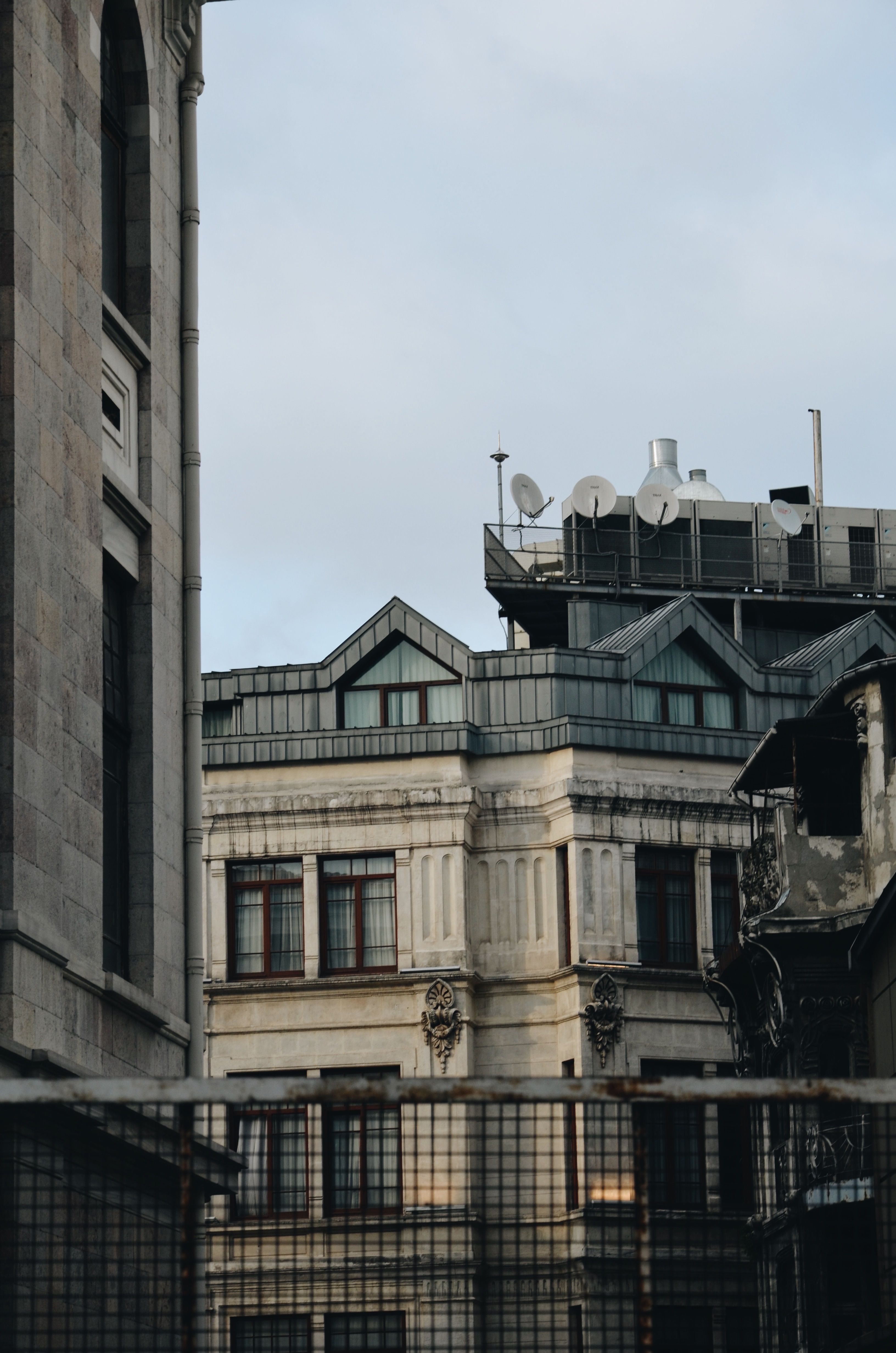 Facade of a Traditional Apartment Building in City · Free Stock Photo