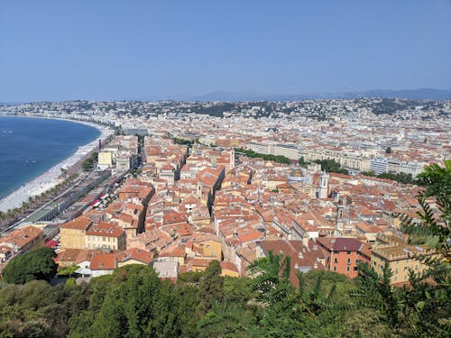 Cityscape of Nice in France