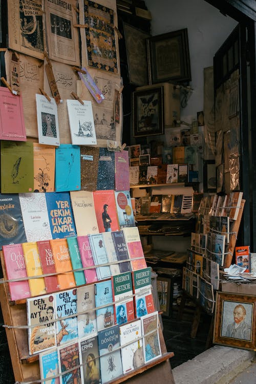 Fotobanka s bezplatnými fotkami na tému knihy, nakupovanie, starožitný obchod