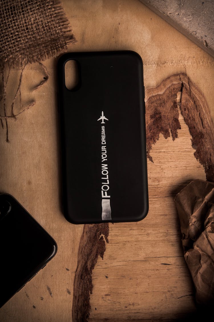 Black Cellphone Cover