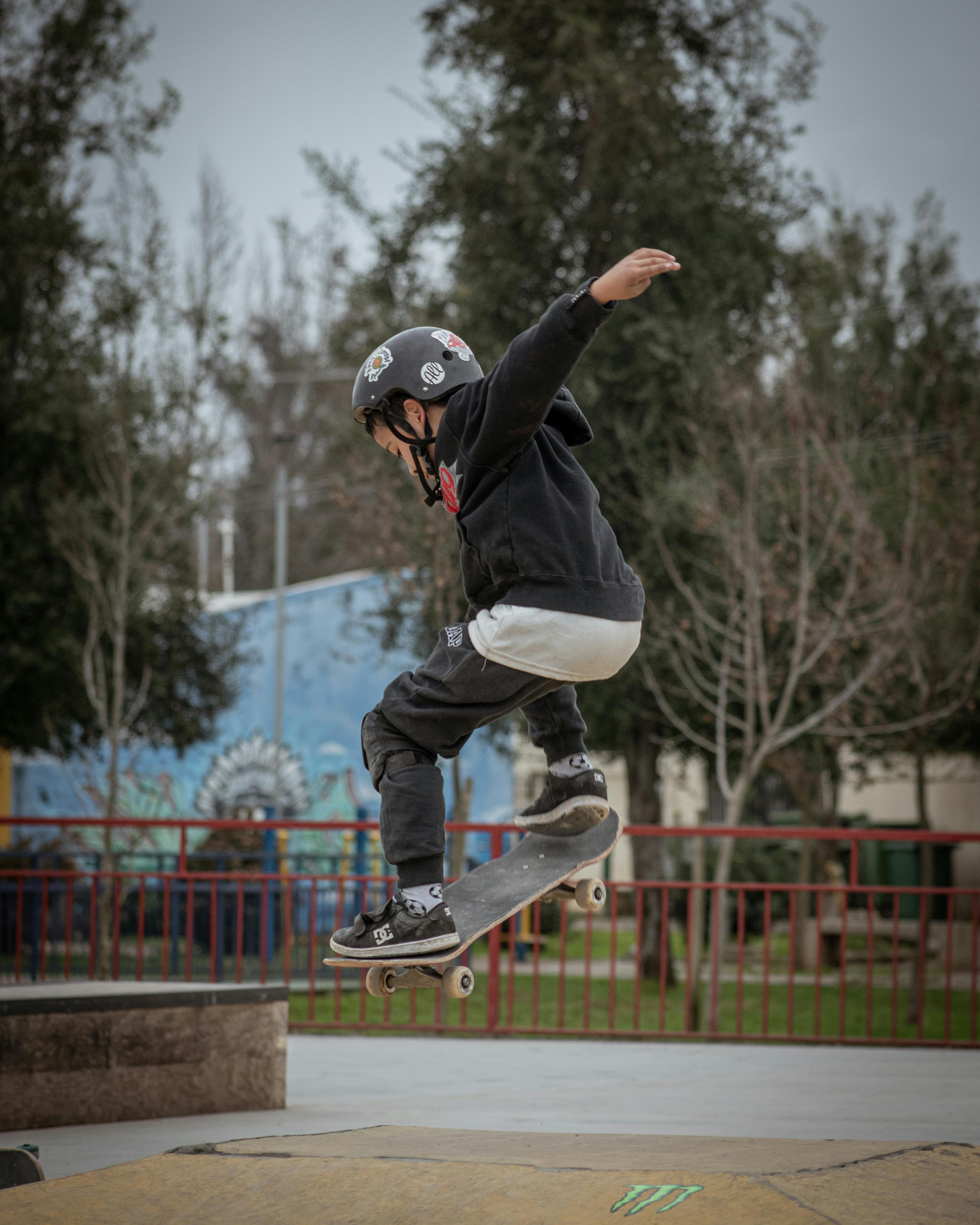 Selective Focus Photography Of Man Riding Skateboard Doing Kick Flip · Free  Stock Photo