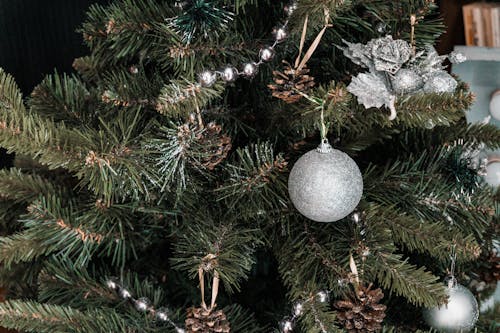 Foto d'estoc gratuïta de arbre de Nadal, boles de nadal, celebració