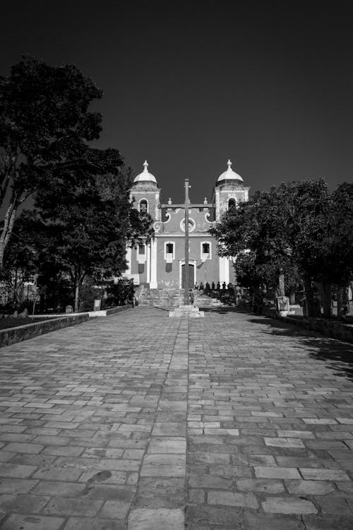 Imagine de stoc gratuită din alb-negru, biserică, Brazilia