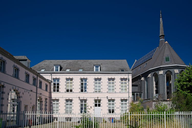 Antique Museum In France In Sunlight 