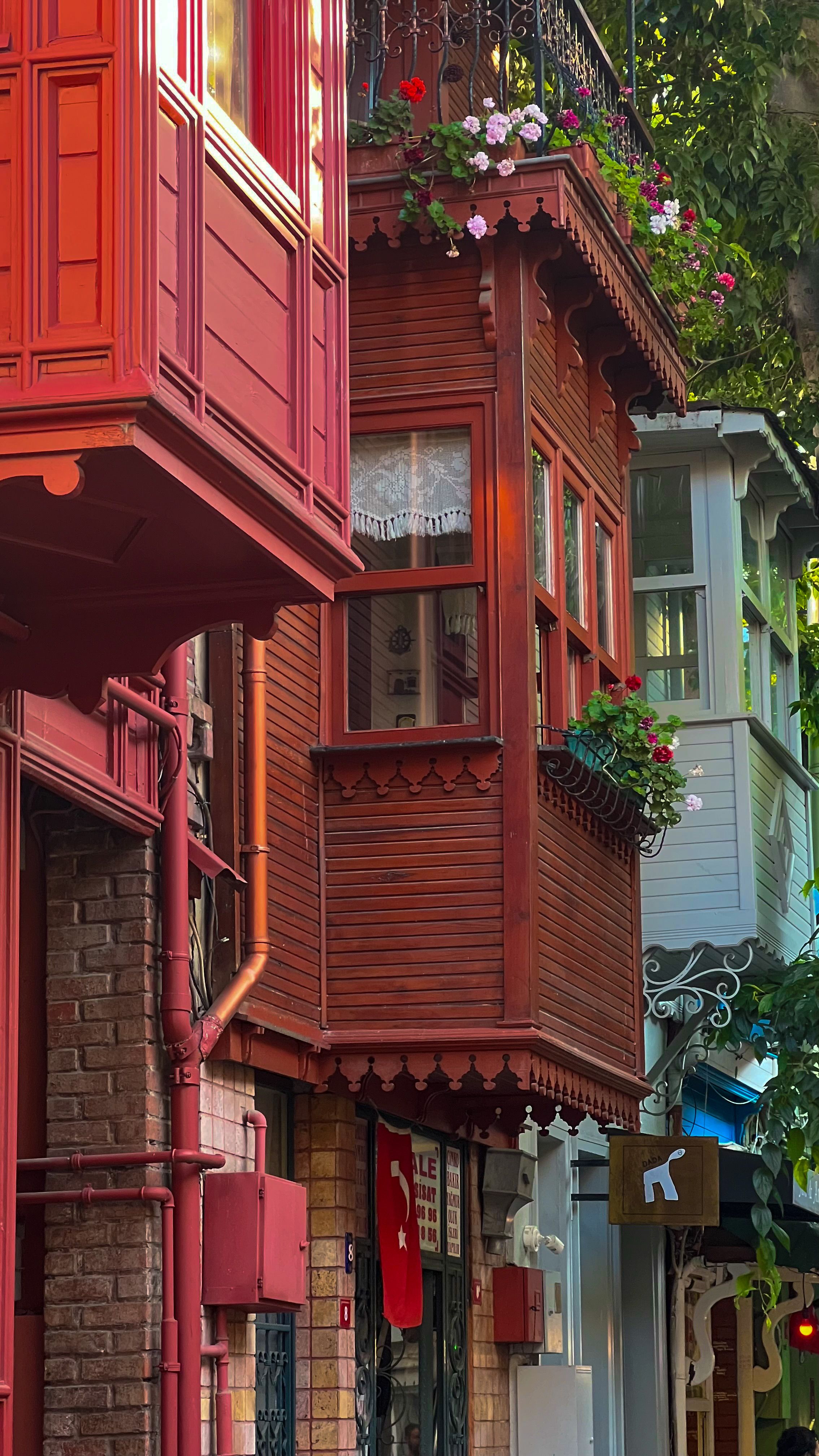 Red Walls of Buildings in Town in Turkey · Free Stock Photo
