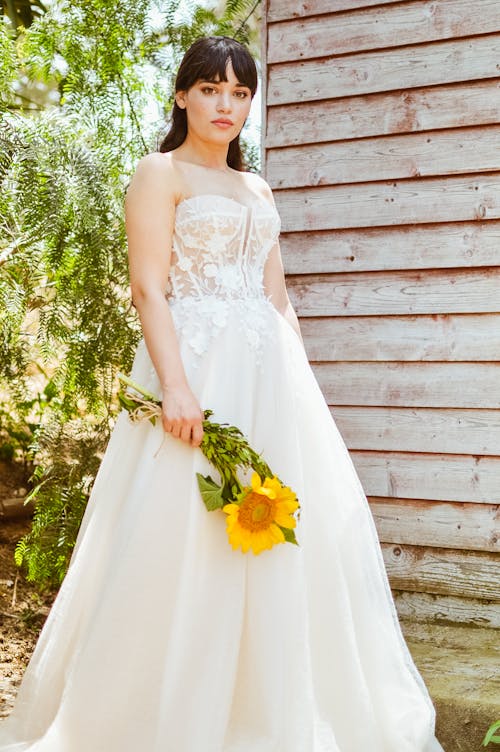 Bride with Sunflower