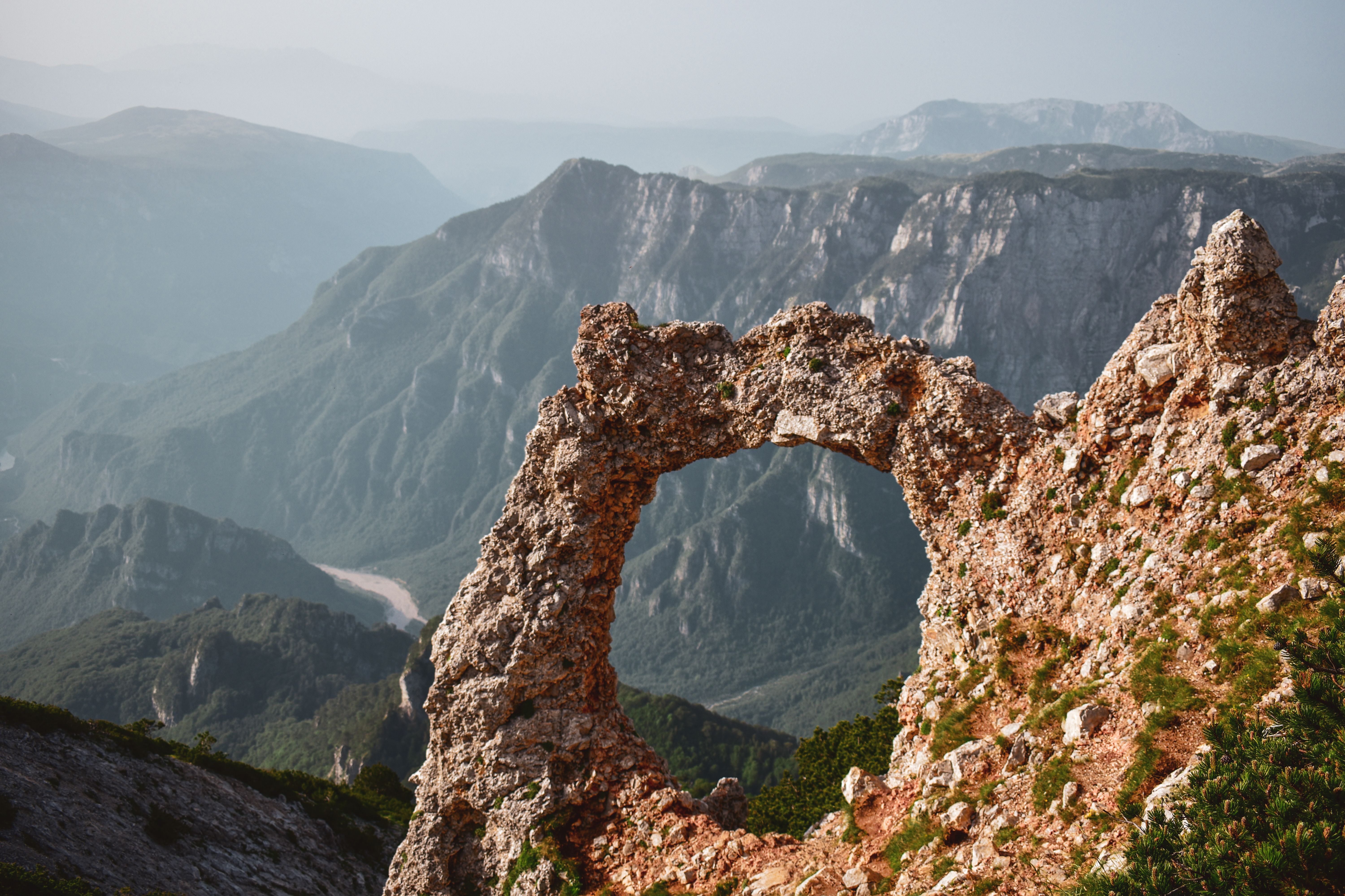 Landmarks in Llogara National Park