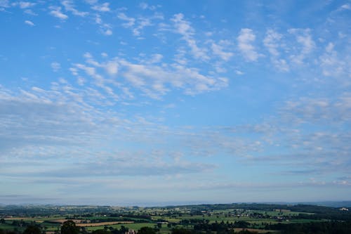 Foto d'estoc gratuïta de camp, cel, foto des d'un dron