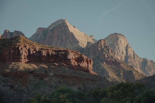 Barren, Arid Rocks in Mountains in USA