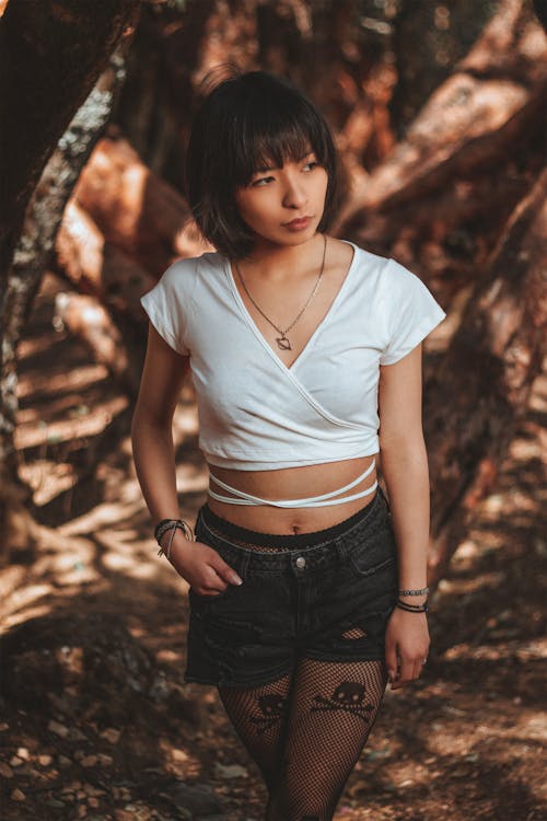 Brunette Woman Portrait