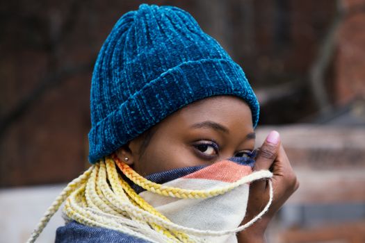 Blue Beanie