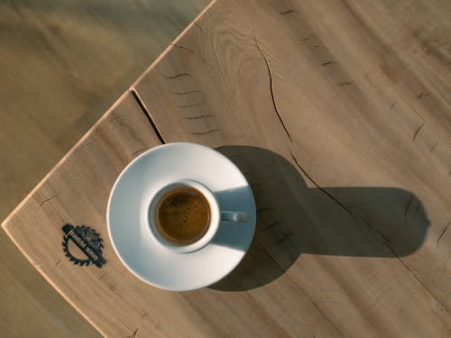 Coffee Served in a Restaurant 