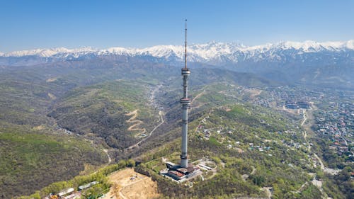 High Tower in a Mountain Valley 