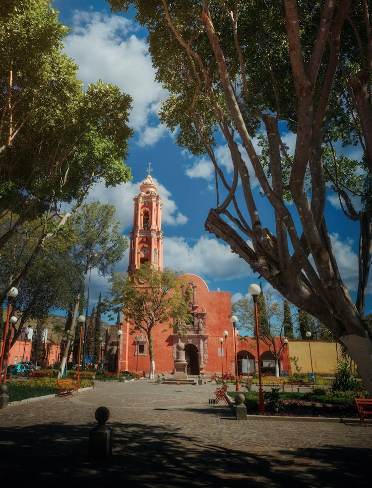 Church Of San Juan Bautista In Victoria, Guanajuato, Mexico