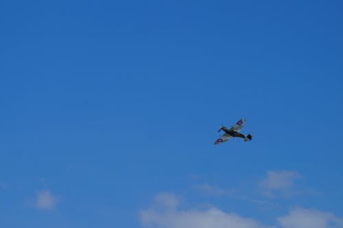 Spitfire flying