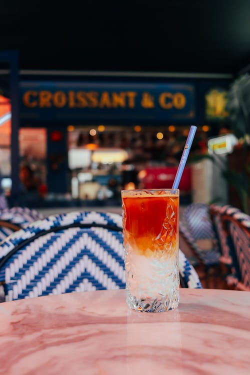 Drink Served in a Restaurant 