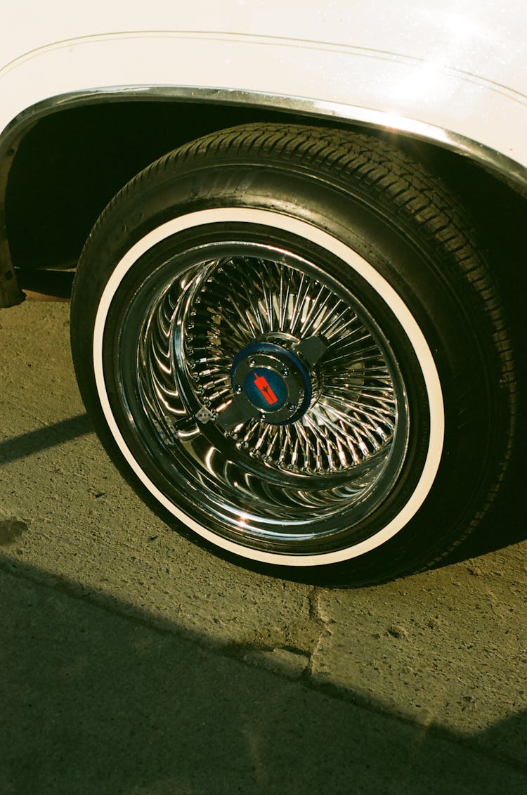 Wheel Of Vintage Car