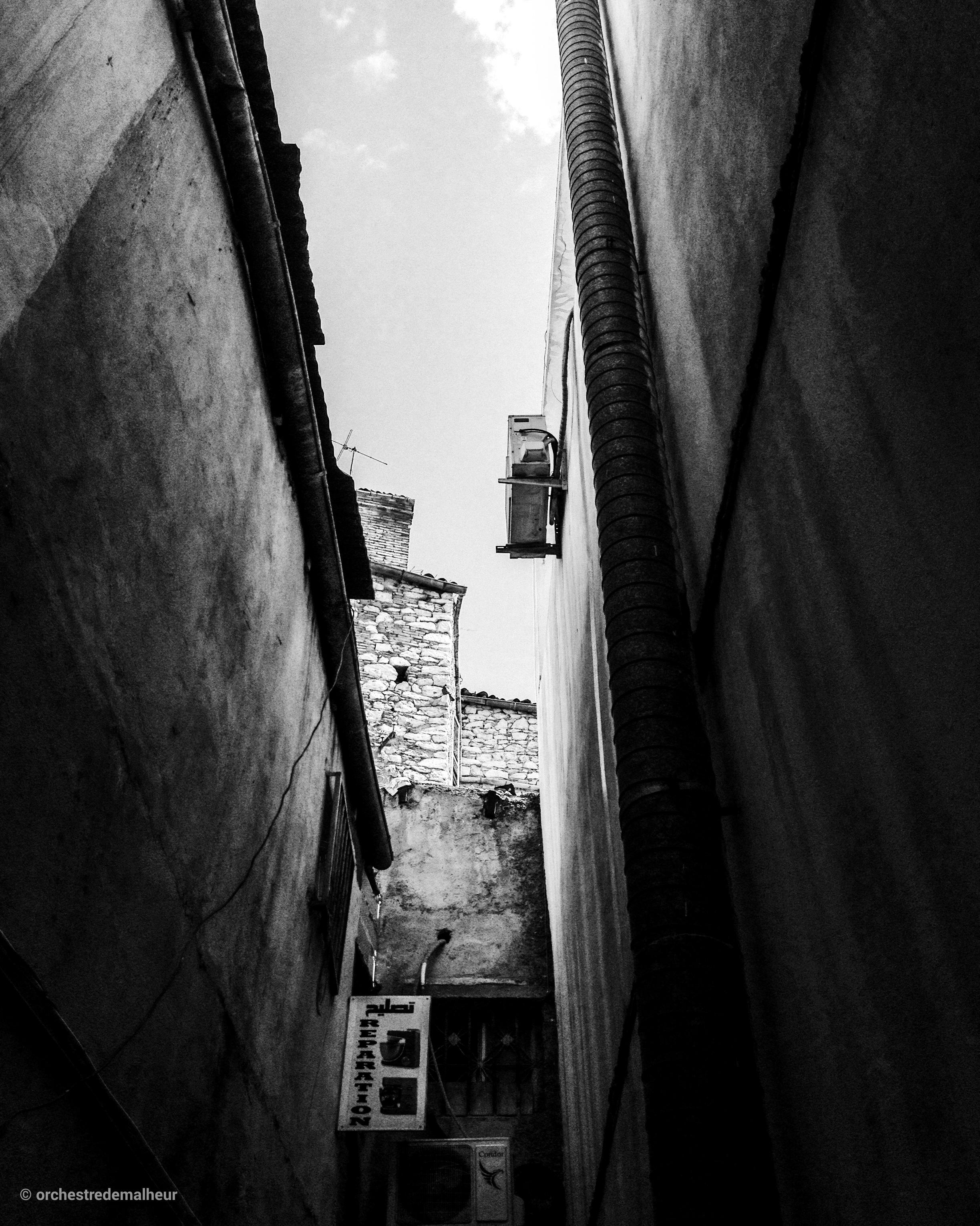 Free stock photo of black and white, city, street
