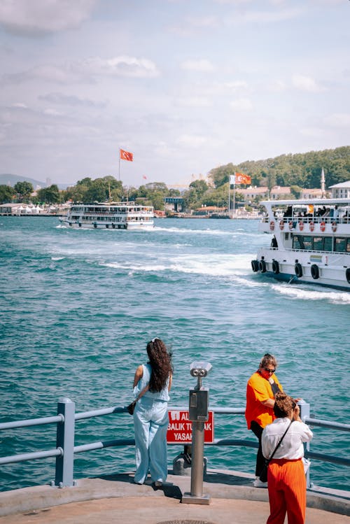 Foto stok gratis anggur Portugis, bendera turki, dermaga