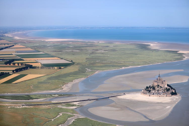 Seashore With Mont Saint Michel 