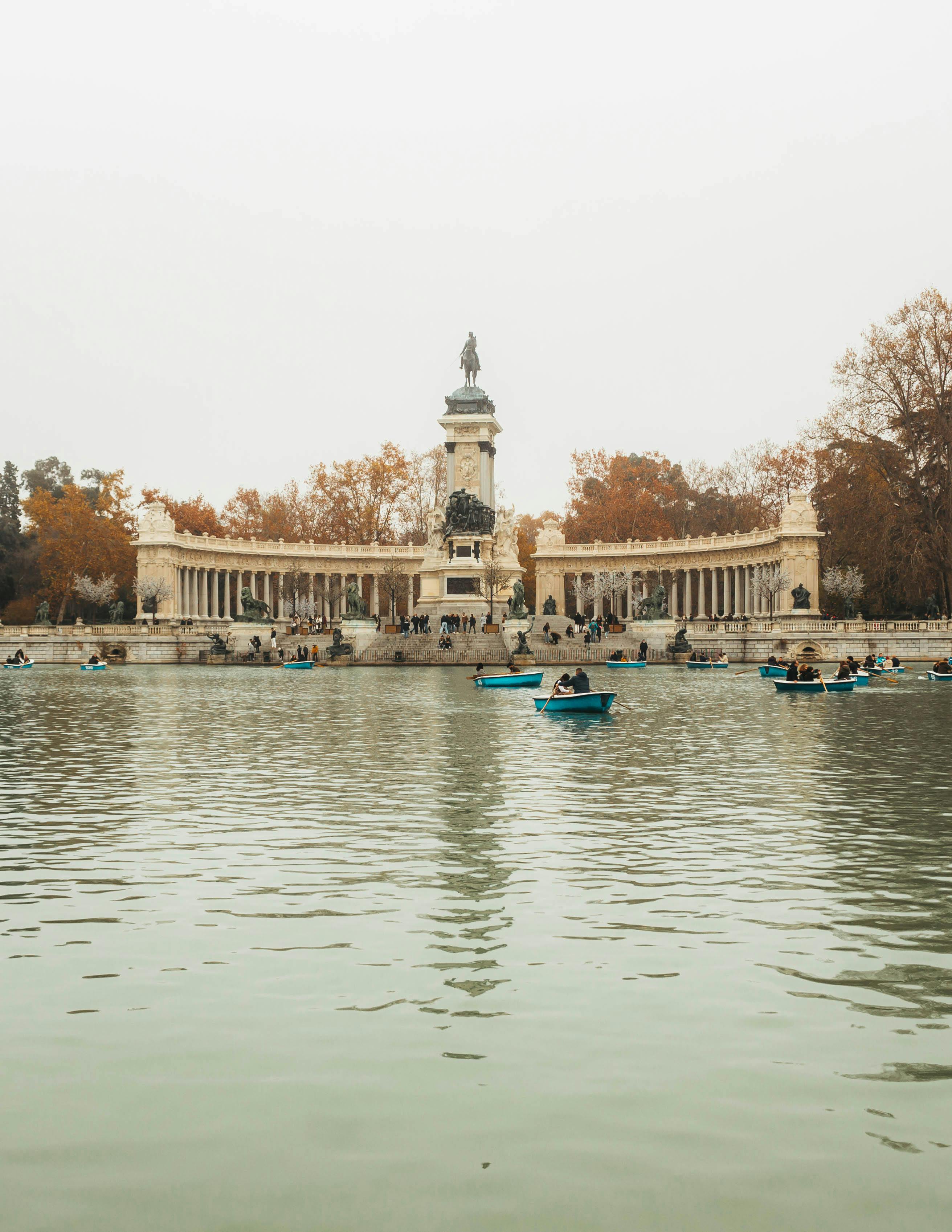monument to alfonso xii in retiro park