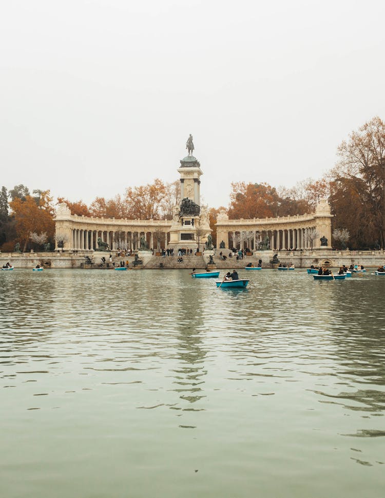 Monument To Alfonso XII In Retiro Park