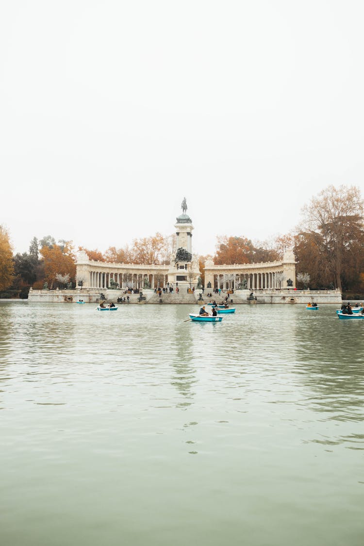 Monument To Alfonso XII In Retiro Park