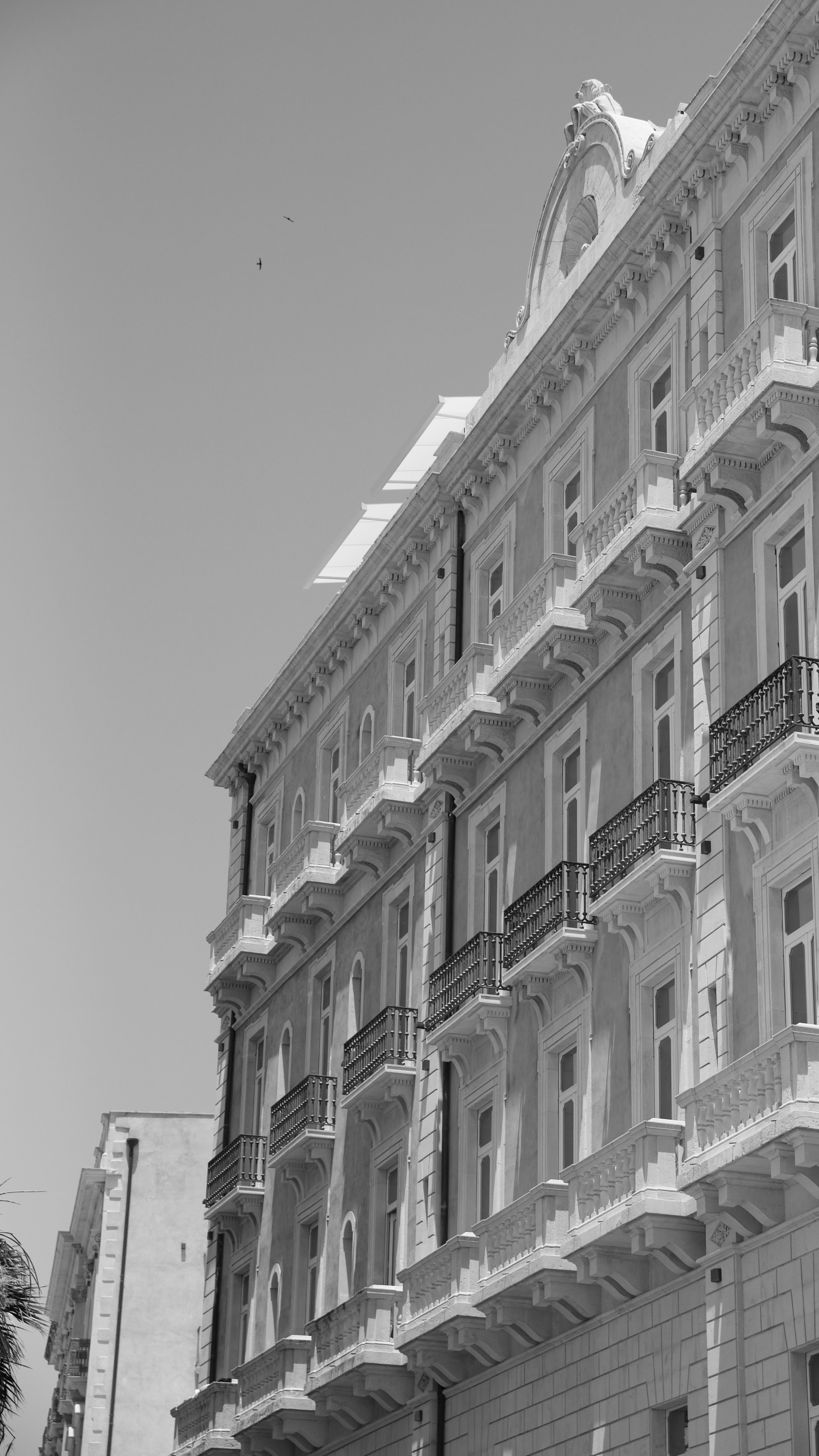 Facade of a Historical Building in City · Free Stock Photo