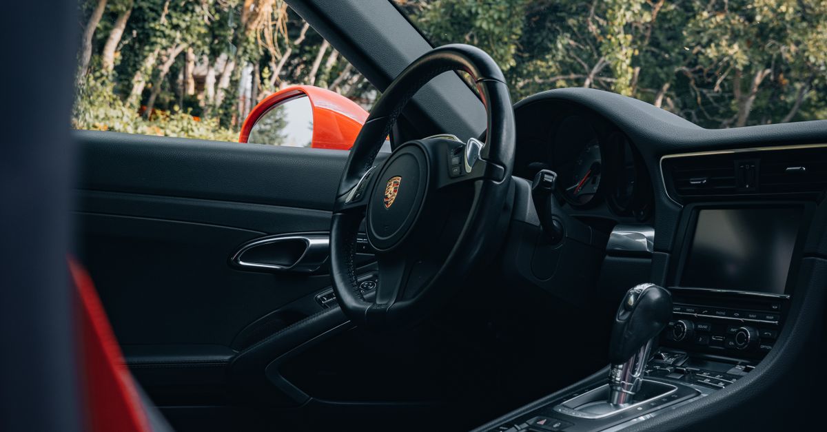 Interior of a Modern Car · Free Stock Photo
