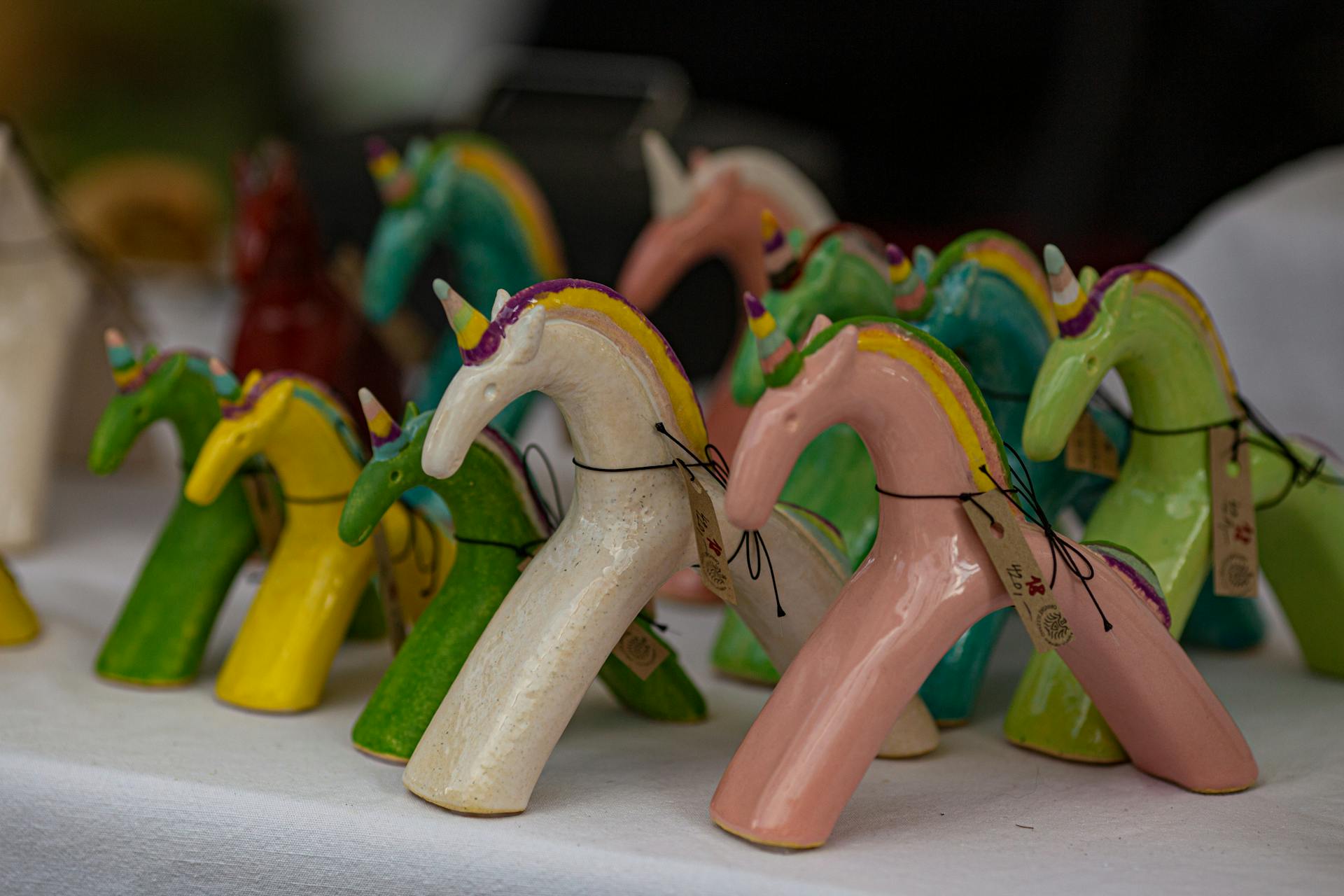 Colorful Dolls of Horses